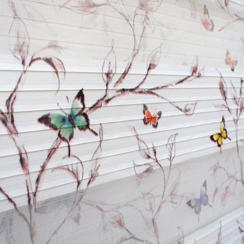 Tenda a rullo verticale Butterfly Multicolore (1)