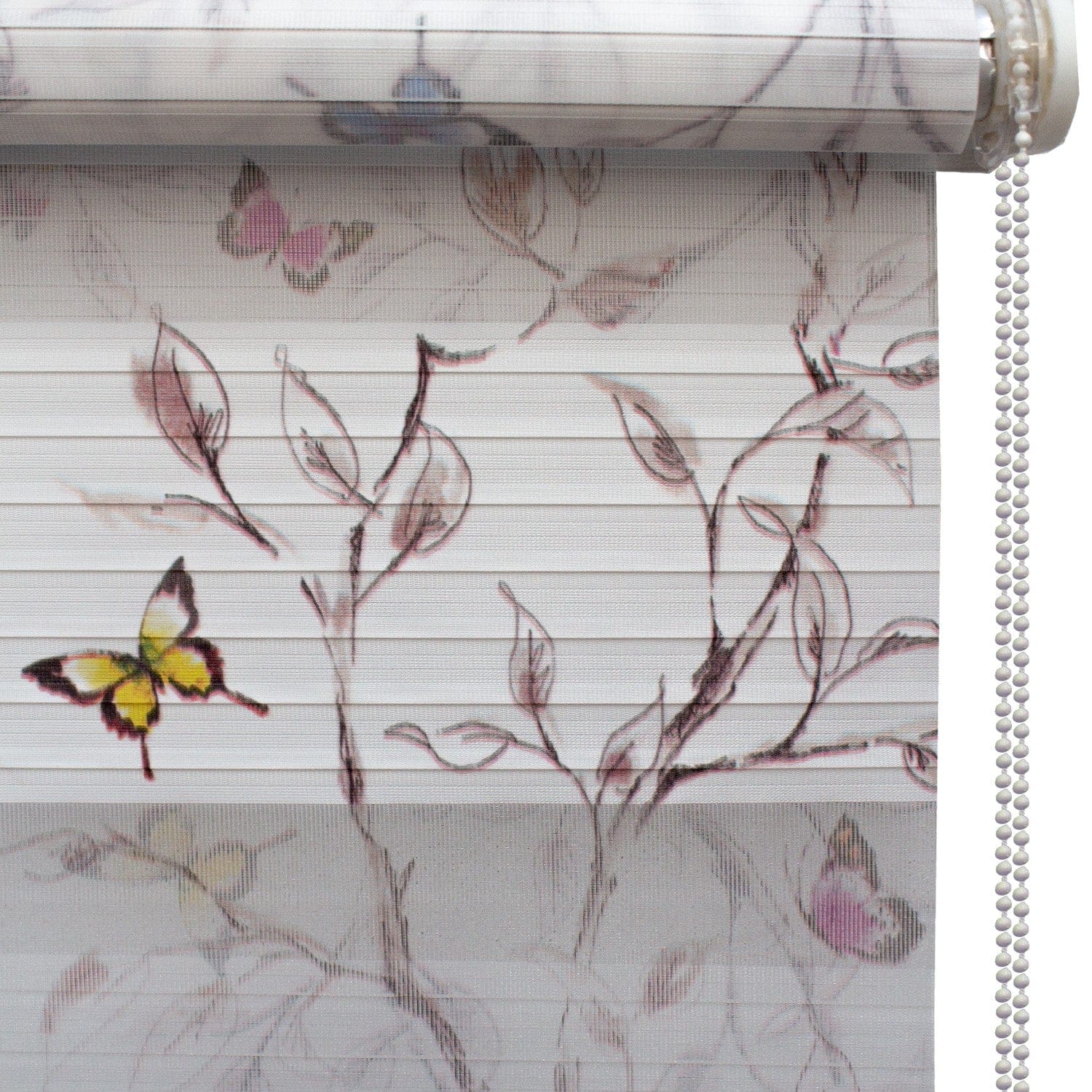Tenda a rullo verticale Butterfly Multicolore (2)