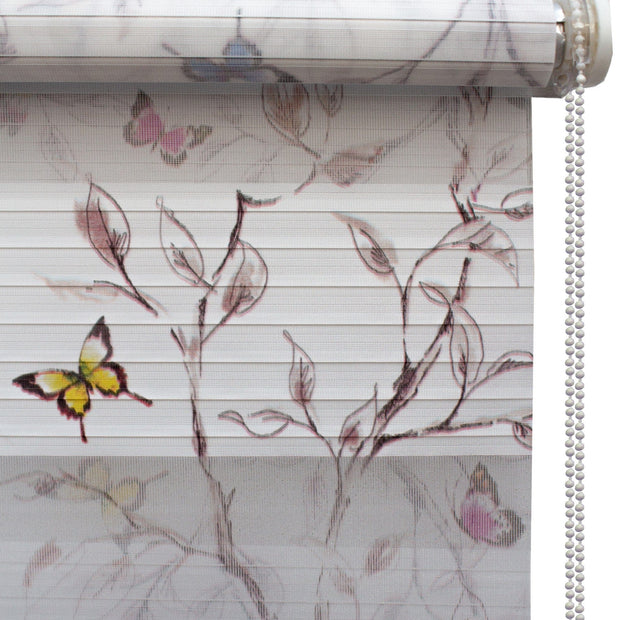 Oyo Tenda a rullo verticale Butterfly Nature Multicolore