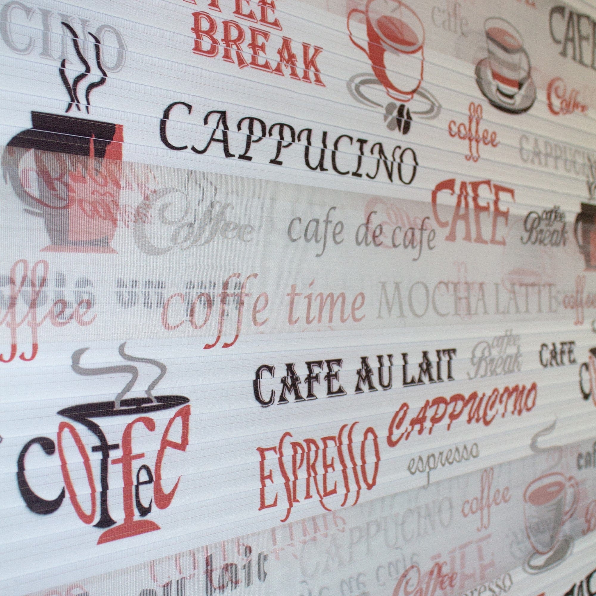 Oyo Tenda a rullo verticale Coffee Rosso