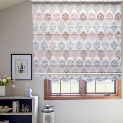 Tenda a rullo verticale Damask Multicolore & ASRGRP-478RBY-DAMASK-MULTICOLOR