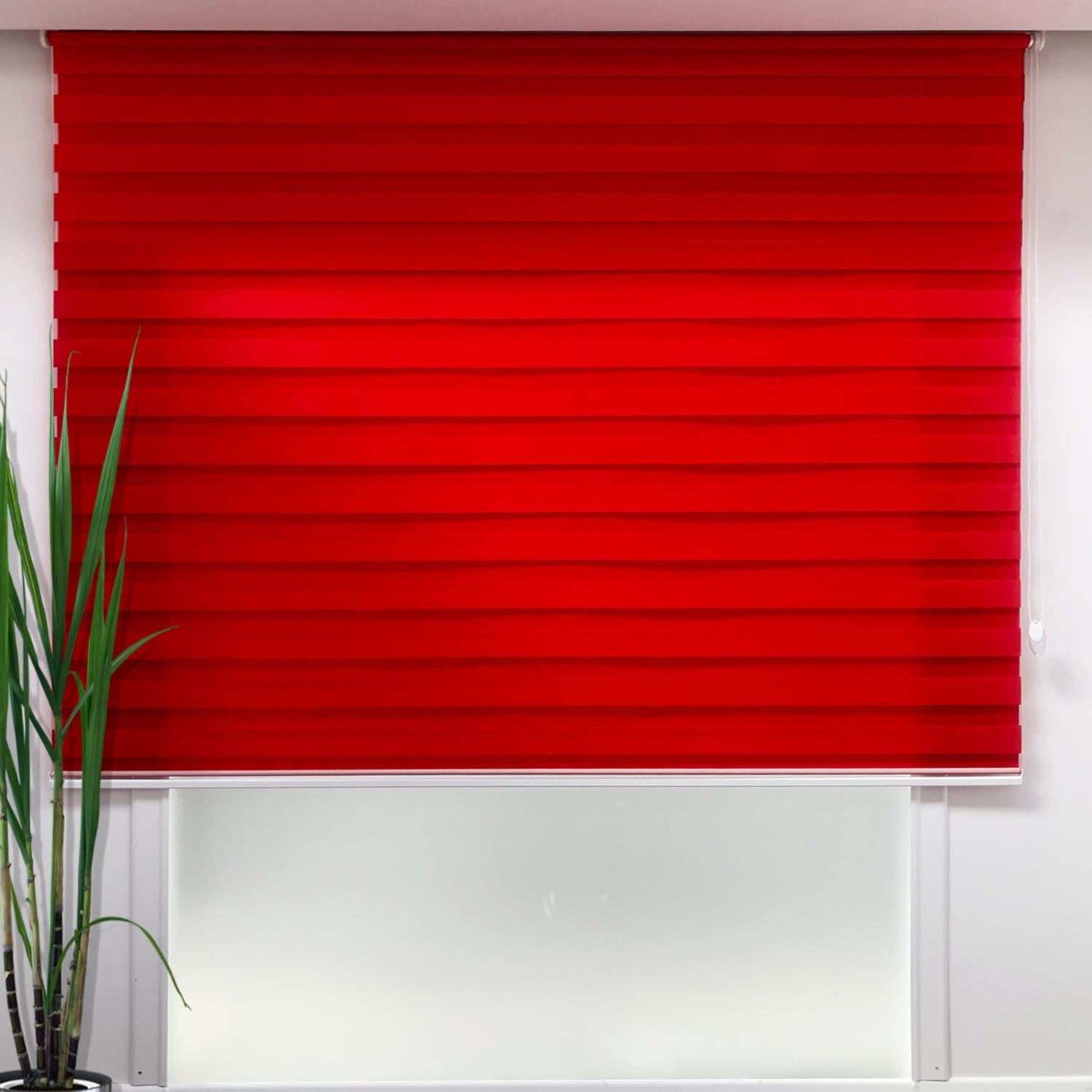 Tenda a rullo verticale Lizbon Rosso (1)