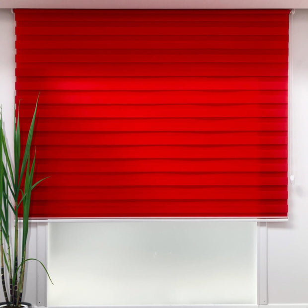 Tenda a rullo verticale Lizbon Rosso (1)