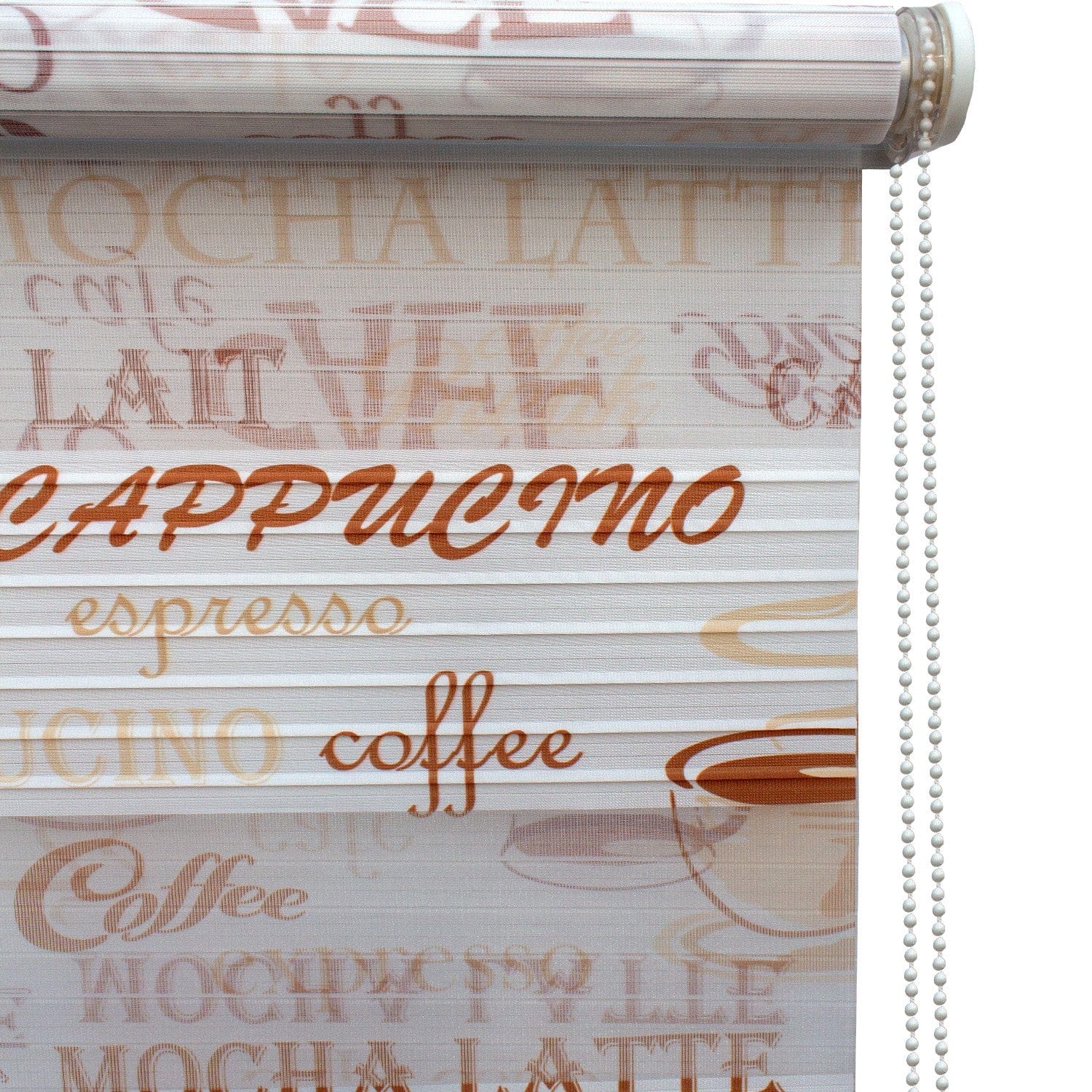 Tenda a rullo verticale Mocha Marrone (3)