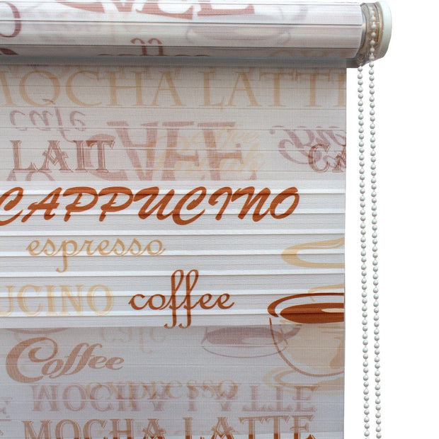 Tenda a rullo verticale Mocha Marrone (3)