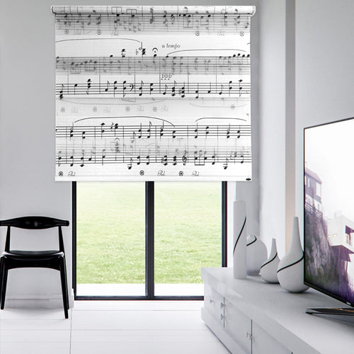 Oyo Tenda a rullo verticale Muzical Nero