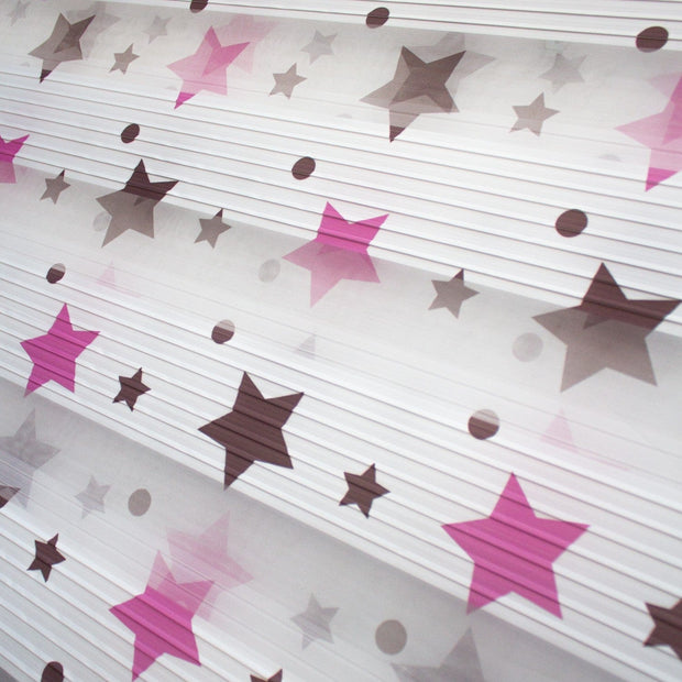 Tenda a rullo verticale Pink Star Rosa (2)