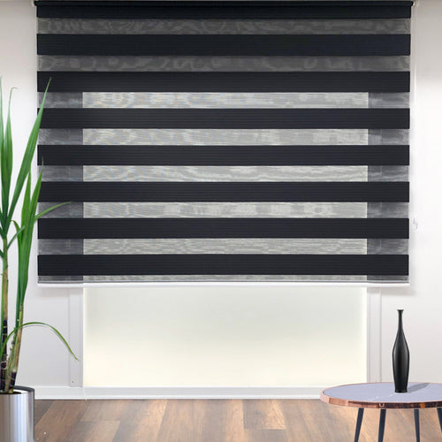 Oyo Tenda a rullo verticale Plise Dark Nero