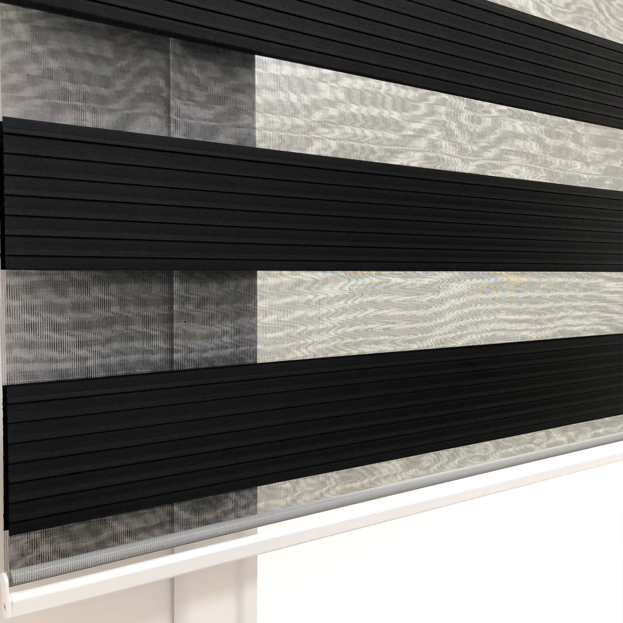 Oyo Tenda a rullo verticale Plise Dark Nero