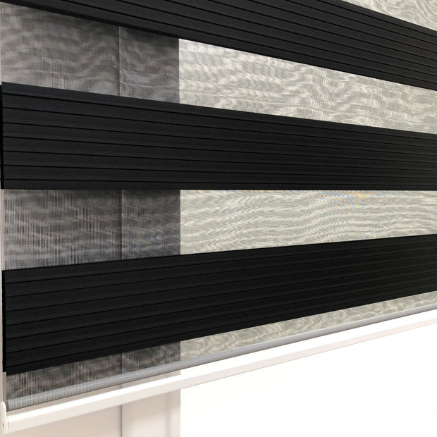 Oyo Tenda a rullo verticale Plise Dark Nero