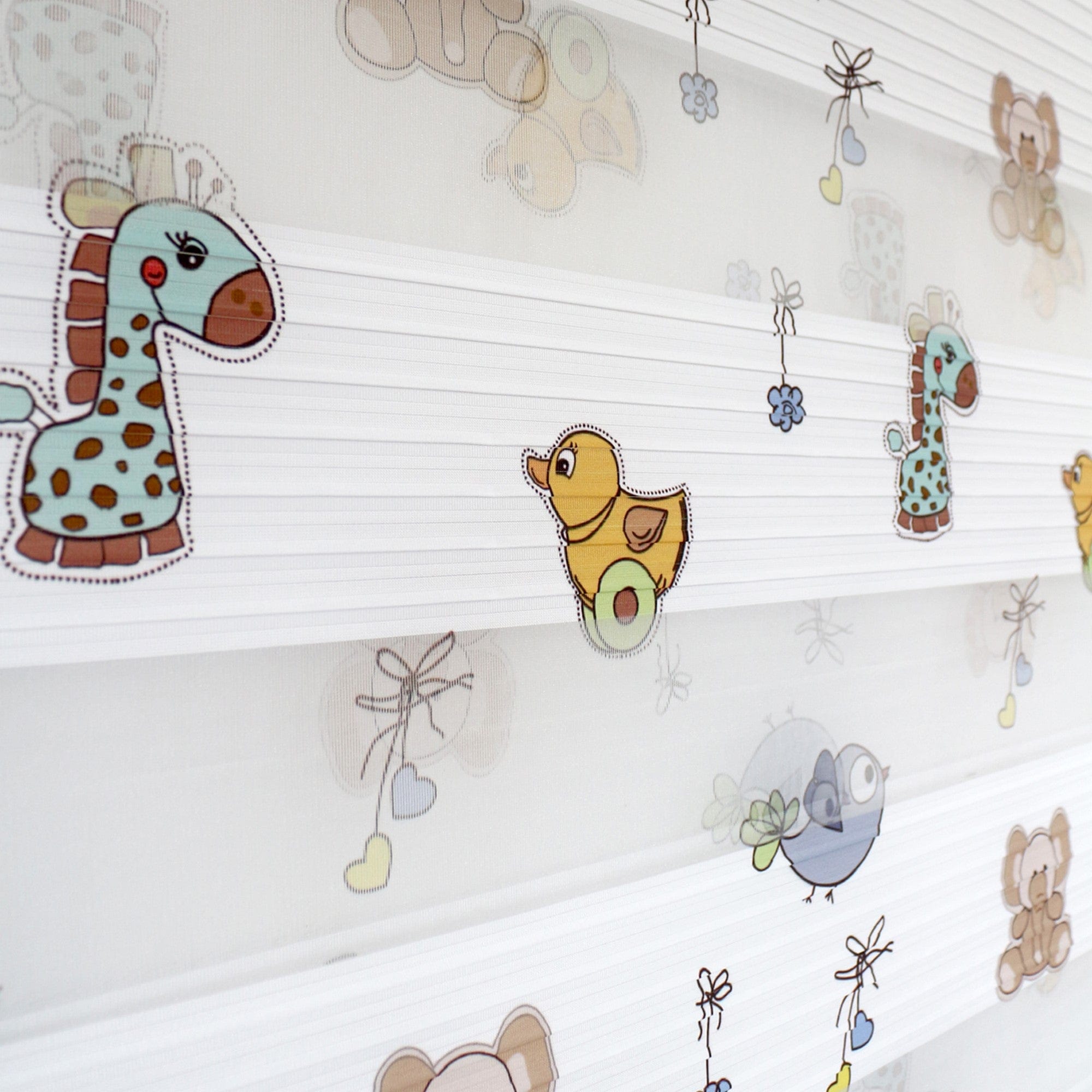 Oyo Tenda a rullo verticale Zoo Animals Multicolore