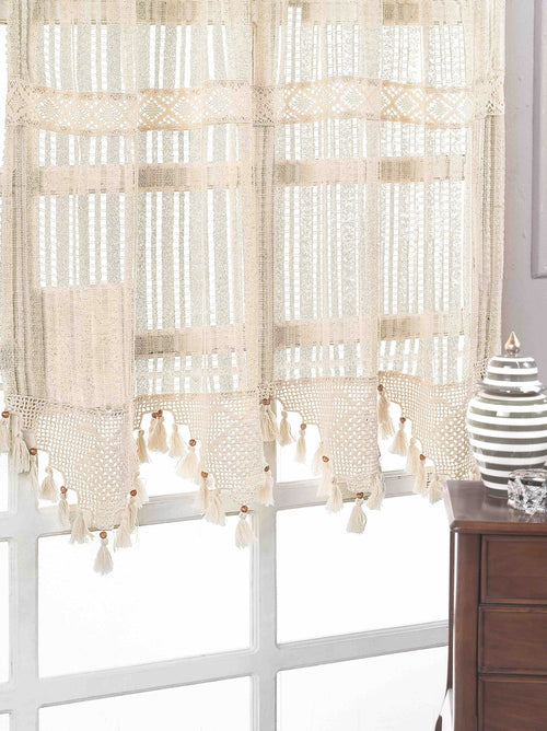 Tenda in cotone e lino Authentic Tulle Beige & OYOTR-123-10 & OYOTR-123-10 & OYOTR-123-10