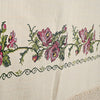 Tenda in cotone Lace Rose Pattern Beige (3)
