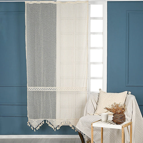 Tenda in cotone Simple Lace Beige & OYOTR-CRT60 & OYOTR-CRT60 & OYOTR-CRT60