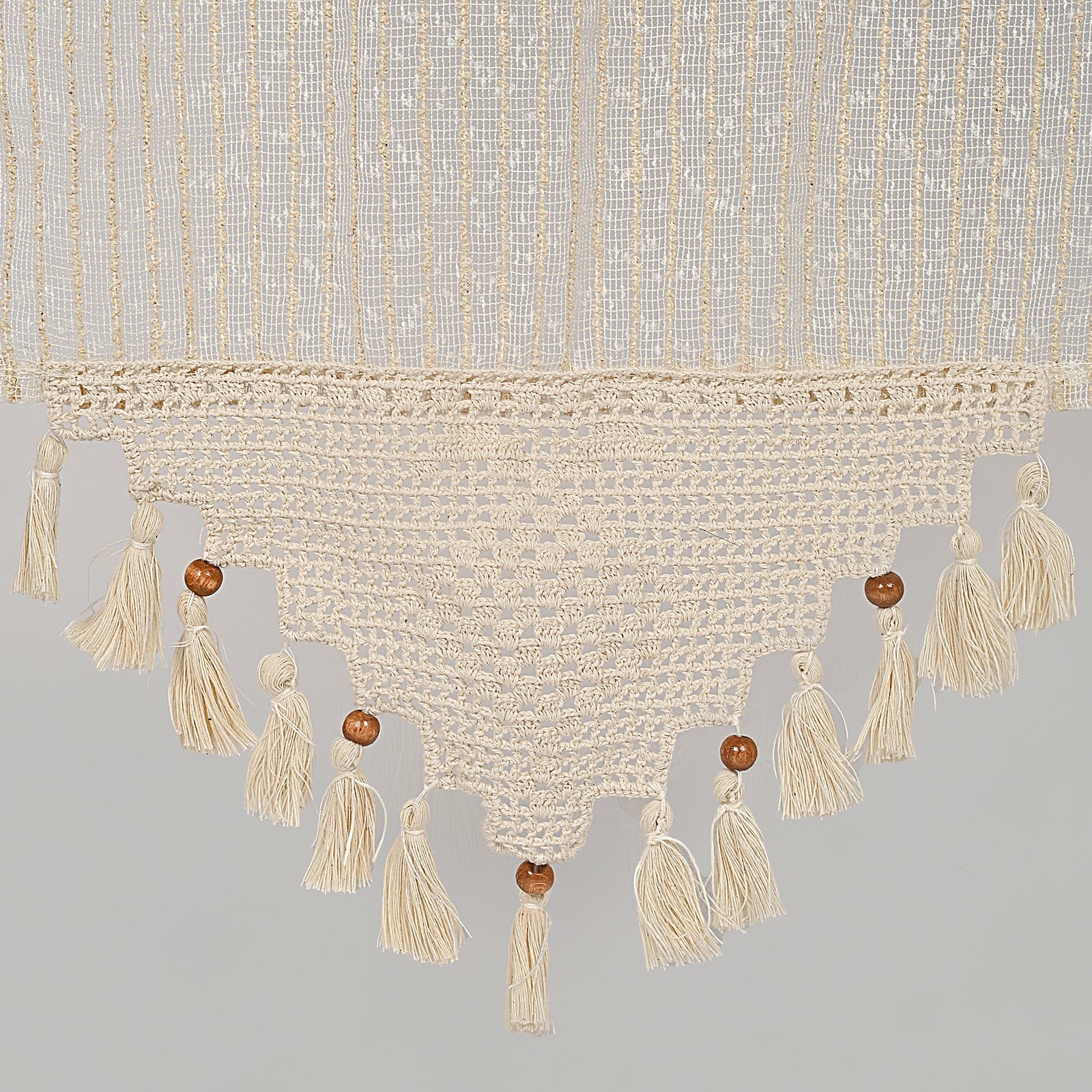 Tenda in cotone Simple Lace Beige (2)