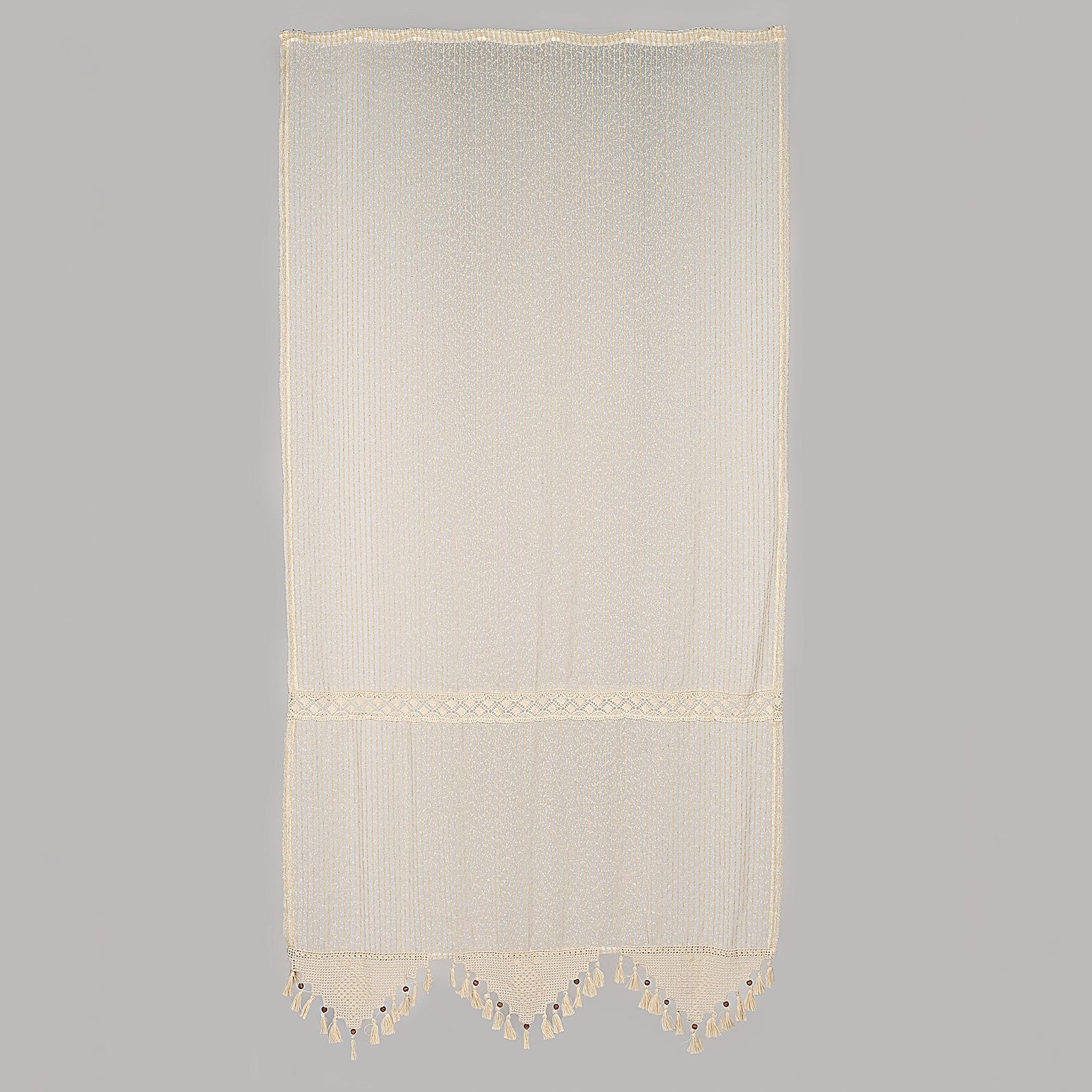 Tenda in cotone Simple Lace Beige (3)