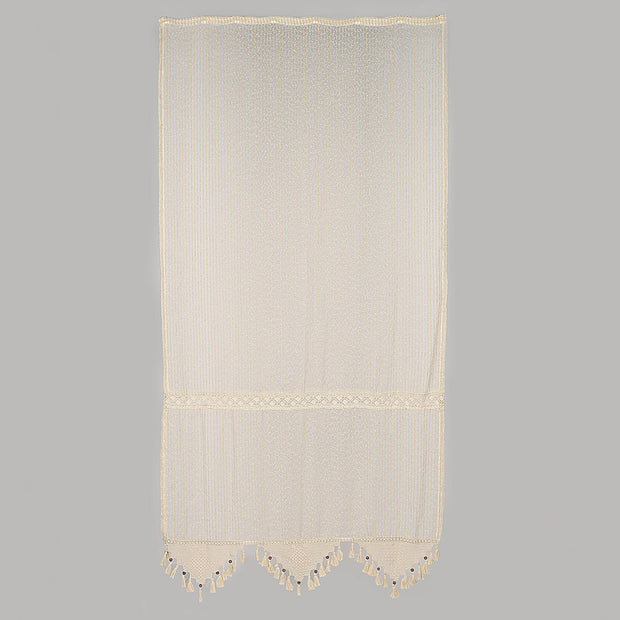 Tenda in cotone Simple Lace Beige (3)