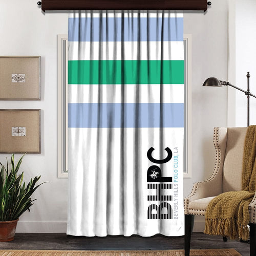 Tenda oscurante Beverly Hills Polo Club Crt 07-6 Blu, 140 x 260 cm