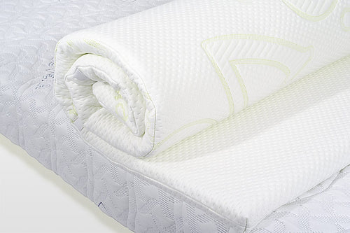 Cadar Topper in memory schiuma, Pillow Top, 6 cm