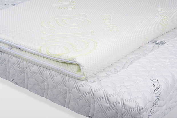 Cadar Topper in memory schiuma, Pillow Top, 6 cm