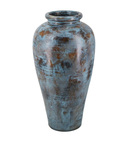 Vaso decorativo Aged Grande Blu