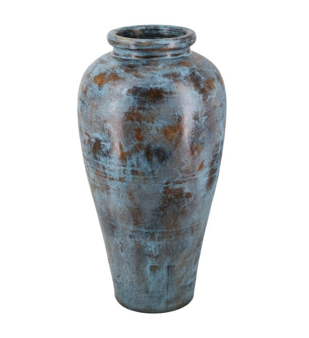 Vaso decorativo Aged Grande Blu