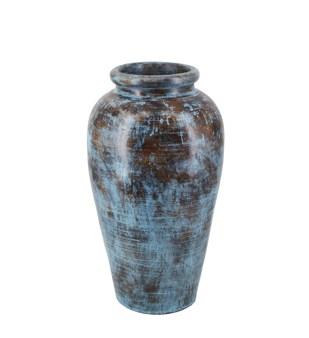Vaso decorativo Aged Piccola Blu