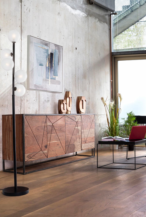 Bizzotto Vaso decorativo Asmita Alto Ottone