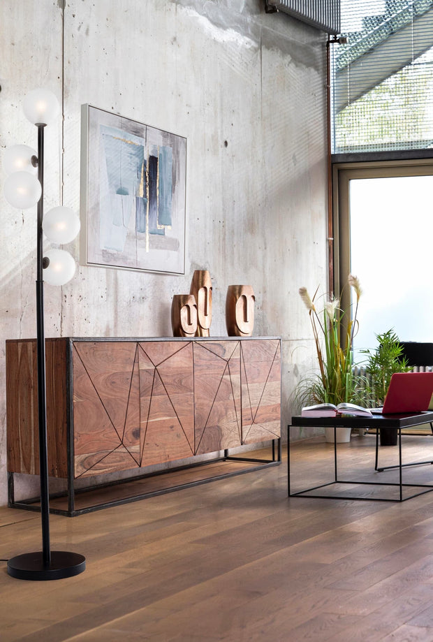 Bizzotto Vaso decorativo Asmita Alto Ottone