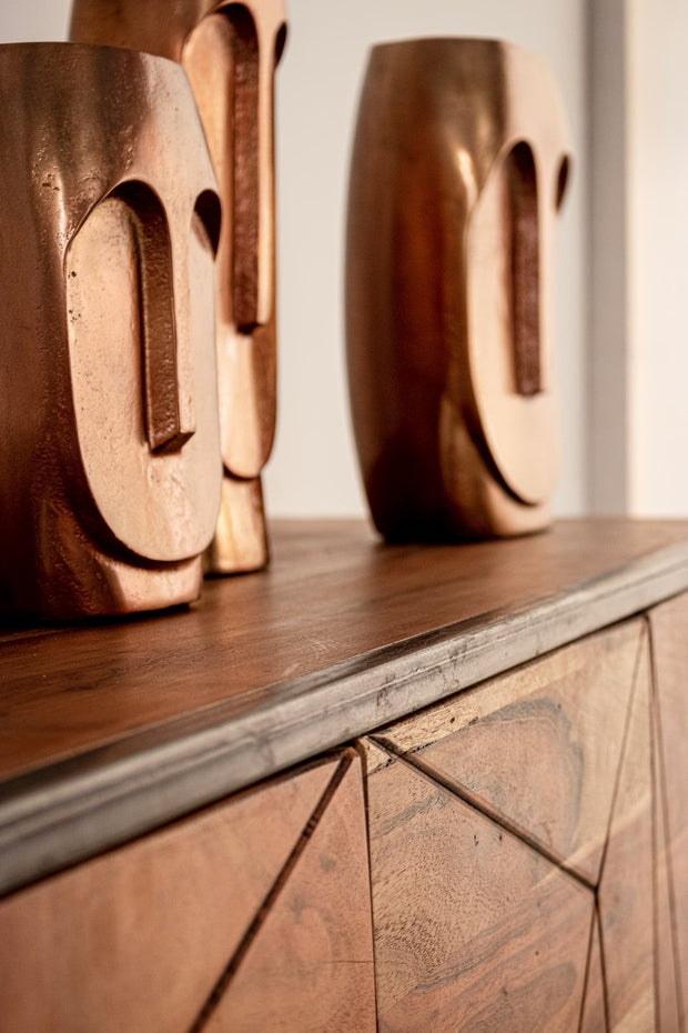 Bizzotto Vaso decorativo Asmita Alto Ottone
