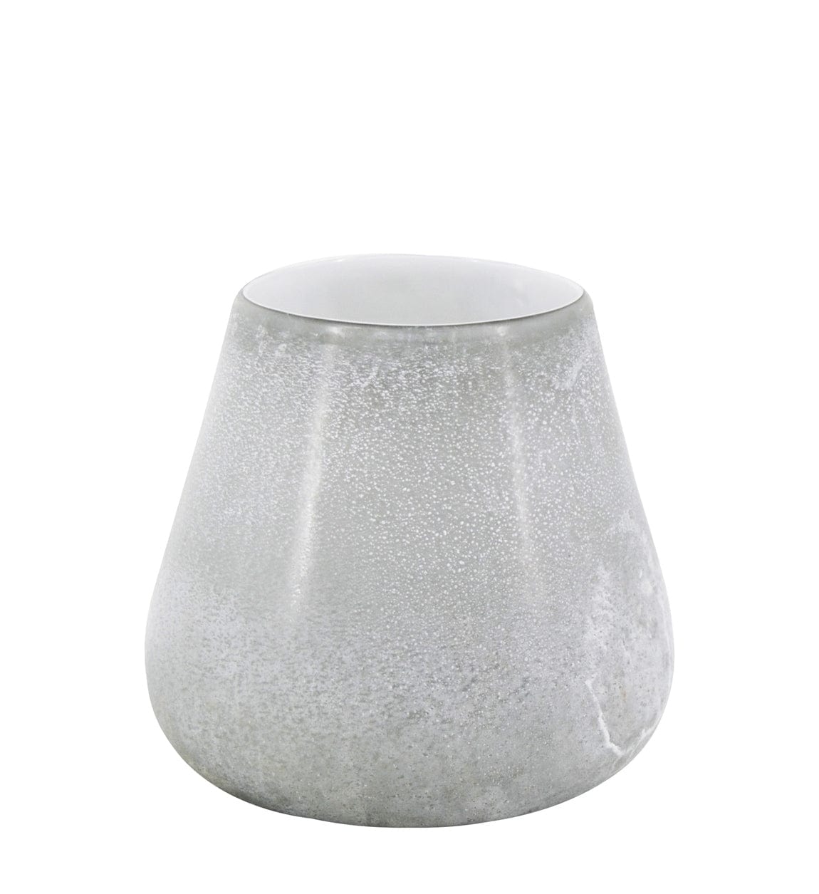 Vaso decorativo Atlantis Low Bianco