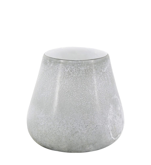 Vaso decorativo Atlantis Low Bianco