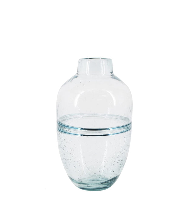 Vaso decorativo Atlantis Low Trasparente