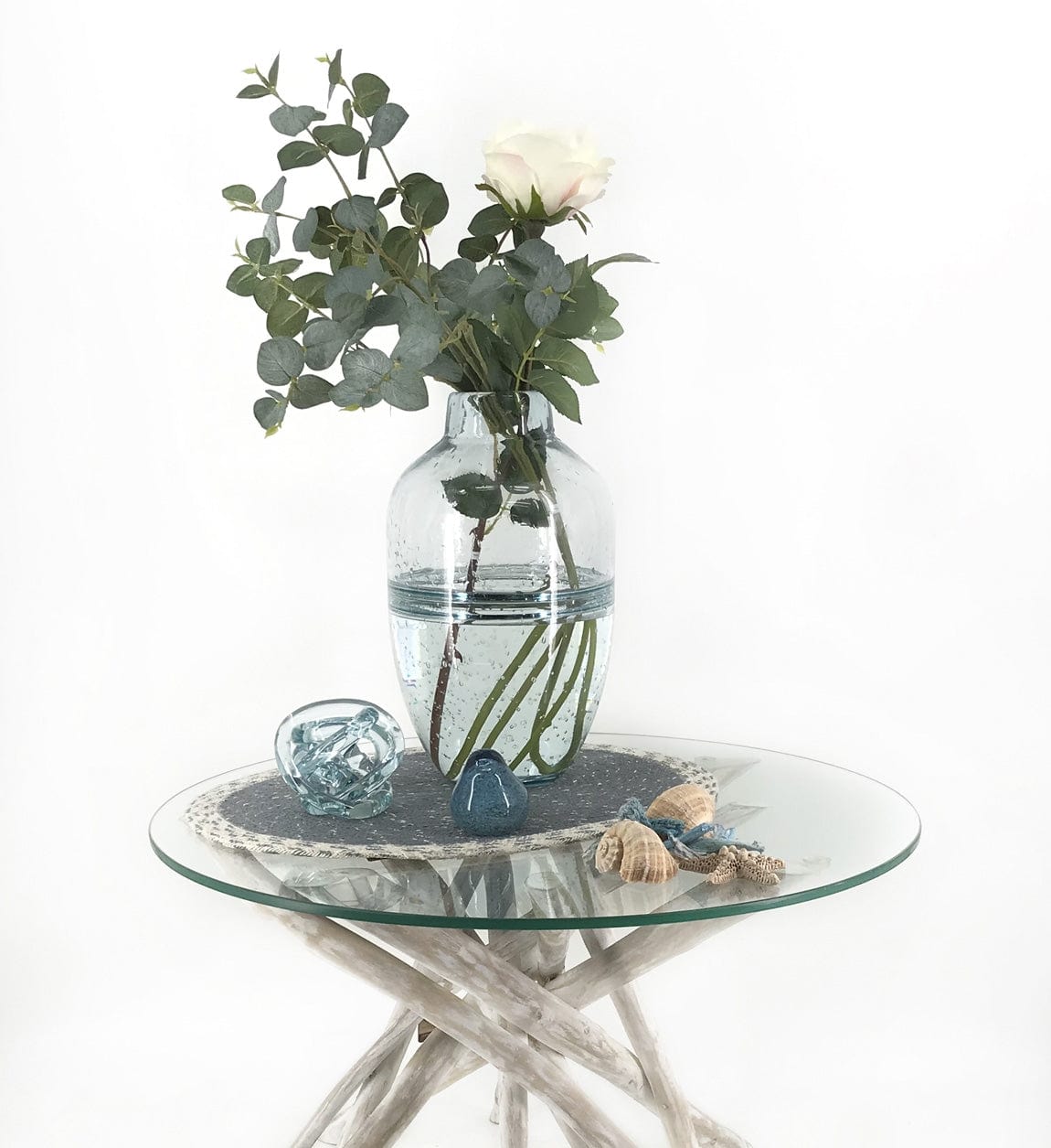 Vaso decorativo Atlantis Low Trasparente (1)