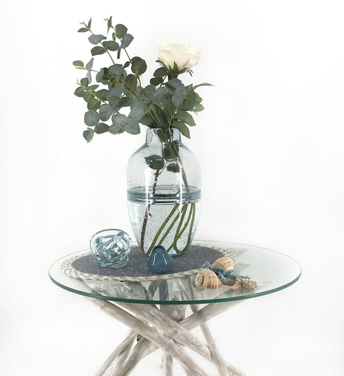 Vaso decorativo Atlantis Low Trasparente (1)