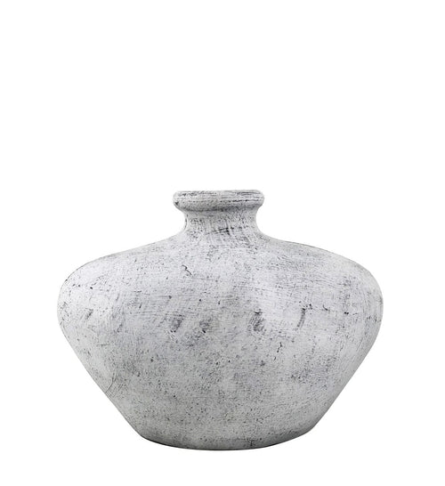 Vaso decorativo Bleached Pundak Grigio