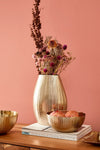 Bizzotto Vaso decorativo Chisel Bright Oro