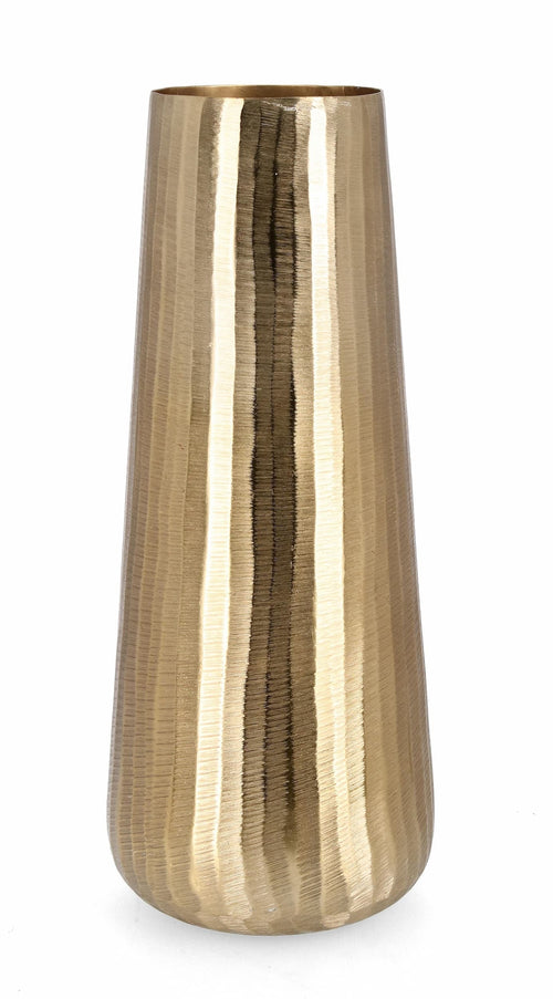 Bizzotto Vaso decorativo Chisel Shaped L Oro
