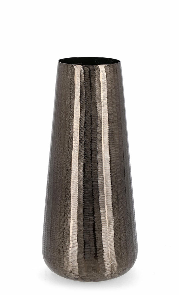 Bizzotto Vaso decorativo Chisel Shaped M Antracite