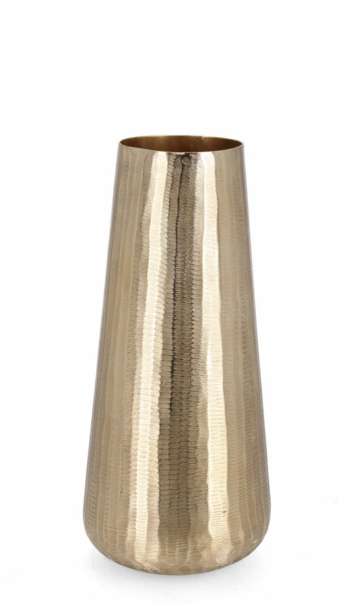 Bizzotto Vaso decorativo Chisel Shaped M Oro