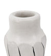 Vaso decorativo Ethnic Carved Avorio (1)