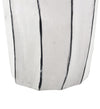 Vaso decorativo Ethnic Carved Avorio (2)