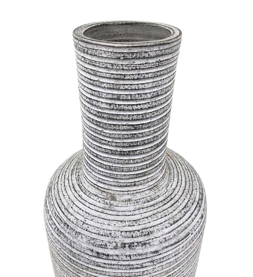 Vaso decorativo Horizontal Grigio (1)