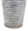 Vaso decorativo Horizontal Grigio (2)