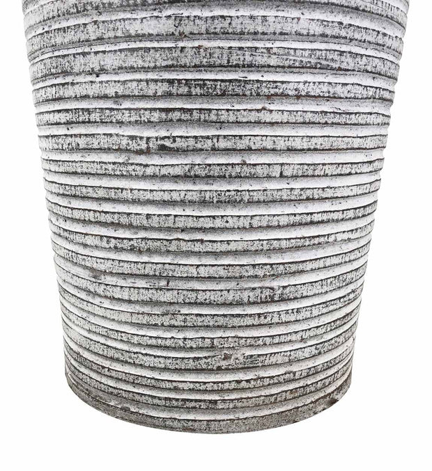 Vaso decorativo Horizontal Grigio (2)