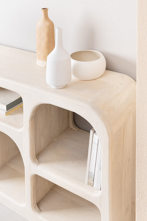 Bizzotto Vaso decorativo Kothon S Bianco