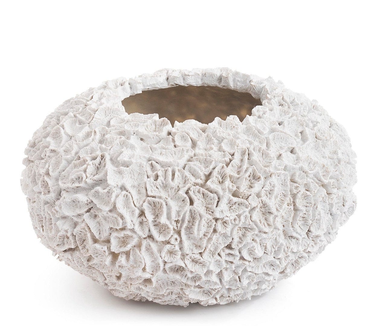 Bizzotto Vaso decorativo Lame Piccola Bianco