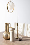 Bizzotto Vaso decorativo Lathe 1H L Oro