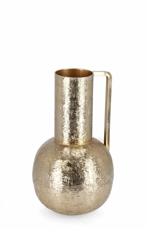 Bizzotto Vaso decorativo Lathe 1H S Oro
