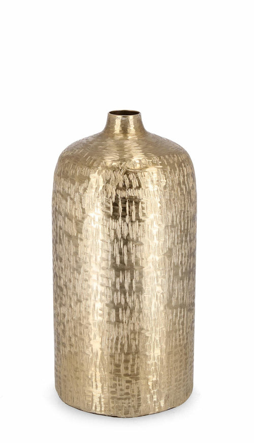 Bizzotto Vaso decorativo Lathe Bottle S Oro